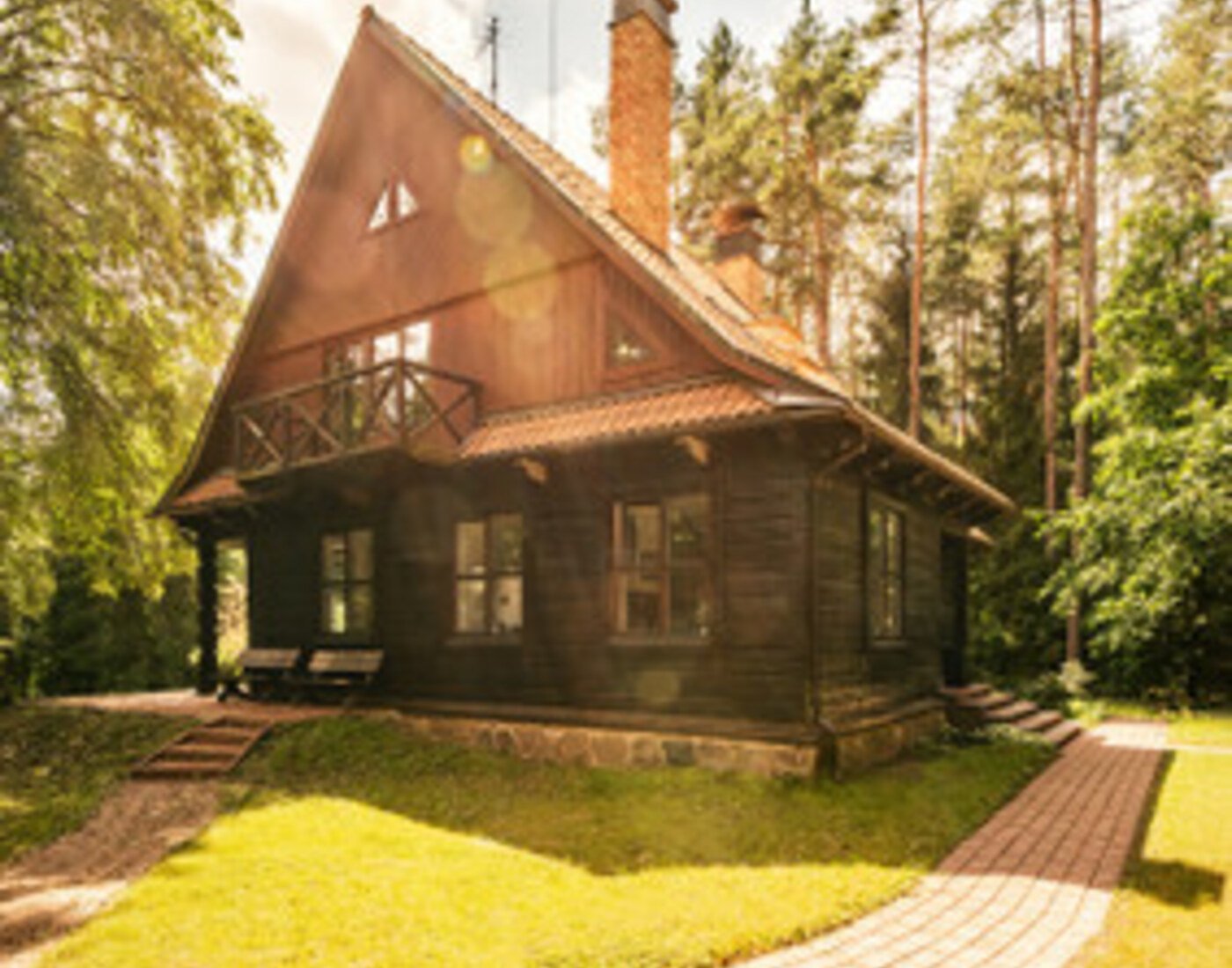 Gulbinų Oazės miško namas